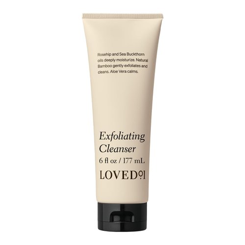 Loved01 Face & Body Exfoliating Cleanser, John Legend Skincare, Hydrating & Moisturizing Wash, Gentle Exfoliation, 6 oz