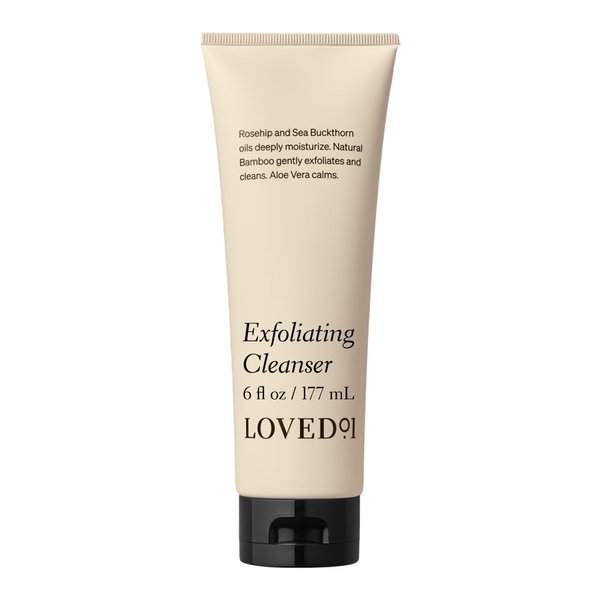 Loved01 Face & Body Exfoliating Cleanser, John Legend Skincare, Hydrating & Moisturizing Wash, Gentle Exfoliation, 6 oz