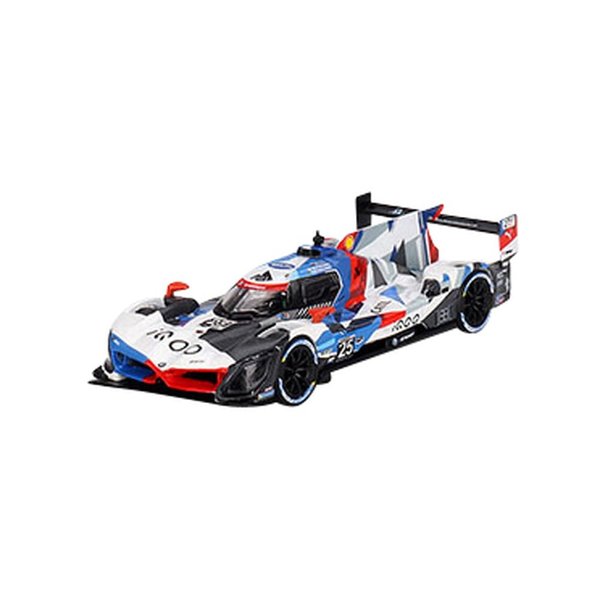 M Hybrid V8#25 Connor De Phillippi Sheldon Van der Linde Nick Yelloly M Team RLL 2nd Place 12 Hours of Sebring 2023 Limited Edition 3960 Pieces Worldwide 1/64 Diecast Model Car Mini GT MGT00709
