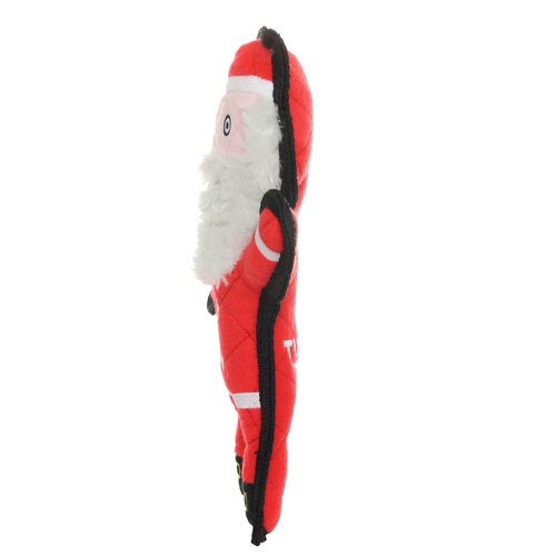 TUFFY - World's Tuffest Soft Dog Toy- Holiday - Santa -Squeakers-Multiple Layers.Made Durable, Strong & Tough.Interactive Play(Tug, Toss & Fetch).Machine Washable & Floats (Regular)