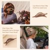 CHANDAT Flat Hair Clip 6 pcs Lay Down Claw Clips Hair Accessories for Women -Transparent