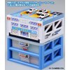 Takara Tomy "Tomica Parking Case 24", Mini Car, Toy Storage, 3 Years Old and Up, Toy Safety Standards Passed, ST Mark Certification, TOMICA TAKARA TOMY Plastic, White