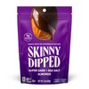 SkinnyDipped Super Dark Chocolate + Sea Salt Almonds, Vegan, Healthy Snack, Plant Protein, Gluten Free, 3.5 oz Resealable Bags, Pack of 1