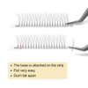 Premade Volume Eyelash Extensions 3D-D-0.10-09 Long Stem Premade Fans Eyelash Extensions .07 .10 Premade Volume Fans Volume Lash Extensions C D Curl(3D-D-0.10,9 mm)