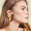 YienDoo Boho Big Butterfly Drop Earrings Vintage Gold Double Butterfly Dangle Earrings Statement Animal Butterfly Earrings Prom Butterfly Earrings Jewelry for Women
