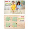 CUBIDI® Memory Matching Game | Educational Toys for 4+ Year Olds | Card Games for Toddler Activities | Montessori Toys for 4+ Year Olds | Pair Games for Kids as Preschool Learning Activities