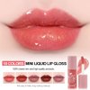 10 Colors Lip Tint Stain Set,Tint Stain Plumping Mini Liquid Lipstick, Watery Finish Lip Tint Stain Korean Lip Gloss,Long lasting Non-Stick Cup Waterproof, High Pigment, Vivid Color, Lip Tint Makeup