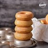 Bakeley Donut Pan, Nonstick 6 Cavity Ring Doughnut Pan for Baking, Set of 2 (Champagne Gold)