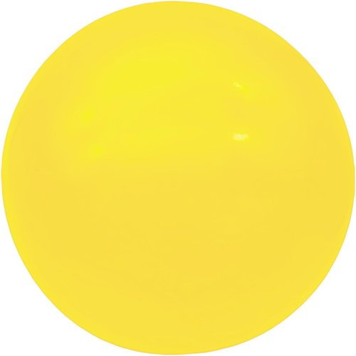 GCQJOQ Inflatable Bouncy Balls for Indoor Outdoor Play Balls for Kids, 9 inch, Yellow