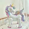 Self-Standing Unicorn Balloons for Birthday Decorations Rainbow Unicorn Party Supplies Unicorn Foil Balloon - 28 Inch, Pack of 2