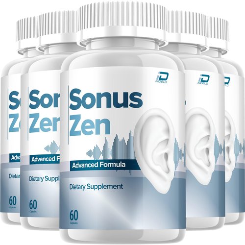 Sonus Zen Ear Support – SonusZen Natural Blend Supplement Advanced Formula Support Reviews (5 Pack - 300 Capsules)
