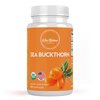 Via Natura Organics Sea Buckthorn Capsules 1000mg | Organic Herbal Supplement | Natural Source of Omega 3, Omega 6, Omega 7 and Omega 9 | 60 Capsules