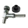 DFuerdivn Fuel Gas Tank Grommet and Shut Off Valve for Generators Craftsman Coleman Generac 33/64" Fuel Tank Hole