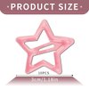 10PCS Star Snap Hair Clips Y2K Star Hair Clips Pink Metal Hair Barrettes for Girls Women Cute Y2K 2000s Star Hairpins Headpieces Decoration Non-Slip Star Hair Accessories Hairclip for Thin Thick Hair
