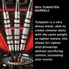 Viper Element 90% Tungsten Soft Tip Darts with Storage/Travel Case, Knurled, 18 Grams