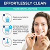 Cleaner Perfect for Invisalign, Retainer, Mouth Guard, Aligner, Night Guard - Denture Cleaning Tablets Crystals - Removes Odors, Stains, Plaque -60 Fresh Mint Retainer Cleaner Tablets for Invisalign