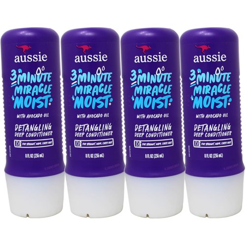 Body Care / Beauty Care Moist 3 Minute Miracle Deep Conditioner 8 Fl Oz (Pack of 4) Bodycare / BeautyCare