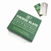 VIKINGS BLADE Double Edge Safety Razor Blades, 50x Blades, Swedish Steel + Platinum Coated, Replacement Razor Blades & Refills (Mild & Gentle)