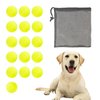 BESTHLS Pet Ball for Dog Small 2inch Pet Toy Tennis Balls for Pet Puppy Tiny Small Dogs Fetching Exercise & Training (16 Pack)