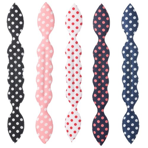 5 Pcs Rabbit Ear Hair Bun Maker Sponge Bun Shapers French Twist Hair Donut Maker Bunny Ear Hair Styling Tools Hair Donut Holders for Women