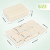 FYY Daily Pill Organizer,7 Compartments Portable Case [Folding Design] Travel Pill Box for Purse Pocket to Hold Vitamins,Cod Liver Oil,Supplements and Medication-White