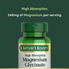 Nature’s Bounty High Absorption Magnesium Glycinate 240 mg for Supporting Muscle Relaxation and Bone, Heart & Nerve Health – Non-GMO, Gluten-Free, Vegetarian, 120 Count/60 Servings