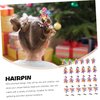 Beavorty Small Girls Hair Clips 24pcs Windmill Hairpin Alligator Clip Child Iron Clip Girl Hair Clips Metal
