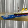 alltogetho Titanic Iceberg Model Ship Building Blocks Set Toys Micro Mini Bricks for Adults Girls Assemble Ice Love Cruise Ship