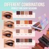 Lamora Eyeshadow Palette Makeup - Eye Makeup Palette with 16 Highly Pigmented Matte Shades - Vegan & Blendable