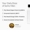 Plant Based Vitamin D3 K2, Vitamin D3 5000 iu, Vitamin D3 and Probiotics, Algal Omega 3 DHA, Organic Food Blend, Doctor's Choice, Vegan, 1 Monthly Supply, 30 ct