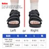 Shuyan Jiao Heel Wedge Healing Shoe Post Op Shoes Lightweight Heel Relief Medical Orthopedic Foot Brace Off-loading Shoes for Heel or Ankle Pain Ulcerations Feet Wounds for Men and Women (Medium)