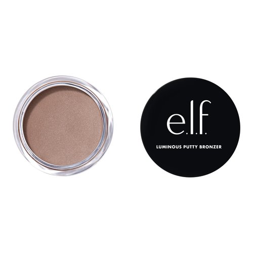 e.l.f. Luminous Putty Bronzer, Lightweight Putty-to-Powder Bronzer For A Radiant, Glowing Finish, Highly Pigmented, Vegan & Cruelty-Free, Vacay Mood