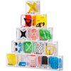 Bedwina Mini Cube Puzzle Box Set, 24 Pack Balance IQ Party Favor Games for Kids, Teens, Adults, 1.5 Inch Mini Games for Kids 3D Brain Teaser Maze Ball Mini Puzzles Toy Stocking Stuffers for Kids Bulk