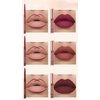 SUMEITANG 12Pcs Lip Liner and Lipstick Makeup Set, 6 Matte Nude Liquid Lip Stick With 6 Matching Smooth Lipliner pencil, All in One Waterproof Long Lasting Lipgloss, Girls&Women Lips Makeup Gift Set