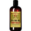 OneDTQ Medicine Man’s Tea Tree Oil Body Wash For Sweaty, Itchy, Scaly Skin; Clogged Pores And More, Natural 9 Oz Liquid Soap