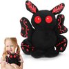 Jenaai Christmas Mothman Plush Toys Gifts Stuffed Baby Mothman Decoration Creepy Mothman Accessory Supplies Christmas Party Gifts Stuffers for Boys Girls(Moth)