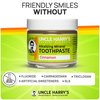 Uncle Harry's Cinnamon Remineralizing Toothpaste | Natural Whitening Toothpaste Freshens Breath & Promotes Enamel | Vegan Fluoride Free Toothpaste (4 Pack)