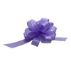 Lavender Satin Easter Pull Bows - 4" Wide, Set of 10, Silky Fabric Gift Bows, Christmas, Gift Basket, Wreath, Mother's Day, Wedding, Baby Shower, Party Favor Decor, Birthday