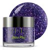 SNS Nail Dip Powder, Gelous Color Dipping Powder - Valedictorian (Purple/Violet, Glitter) - Long-Lasting Dip Nail Color Lasts 14 Days - Low-odor & No UV Lamp Required - 1 oz