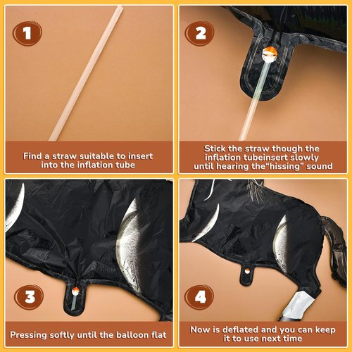 Western Themed Party Balloons 8 Pcs Horse Balloons 4 Pcs Cowgirl Boot Balloons and 4 Pcs Cowgirl Hat Foil Balloons Western Cowboy Party Decorations for Western Themed Birthday Party