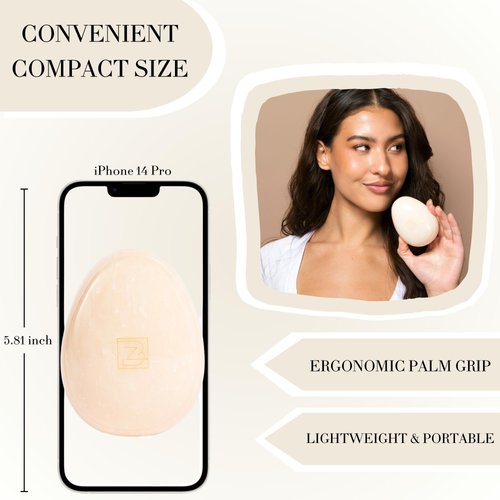 B to Z Edit Mini Hair Detangler Brush and Scalp Massager, Mini Hair Brush for Purse, Hair Care Scalp Scrubber, Travel Brushes for Hair, Portable Hair Brush and Detangle Brush, Easter Basket Gift