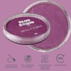 Blue Squid PRO Face Paint - Professional Water Based Single Cake Facepaint & Body Paints - SFX Makeup, Kids Adults Face Painting for Costume, Halloween, Cosplay - Metallic Purple 30g / 1oz
