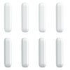 ONiLAB 8PCS 8 * 30mm Magnetic Stirrer Mixer Stir Bars, White Color, Stir Rod Magnetic, Laboratory Magnetic Stir Bar Set,Stir Plate Bar, Stir Plate Magnet Stick