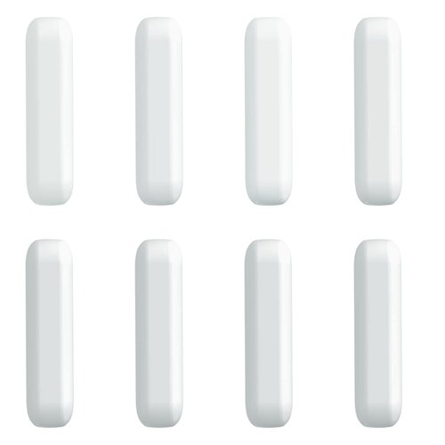 ONiLAB 8PCS 8 * 30mm Magnetic Stirrer Mixer Stir Bars, White Color, Stir Rod Magnetic, Laboratory Magnetic Stir Bar Set,Stir Plate Bar, Stir Plate Magnet Stick