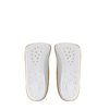 Orthotic 3/4 Leather Insoles Toe-Free with Longitudinal and Metatarsal Arch Support, Kaps Carmen, (Men/US 10)