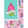 Heavenly Sweets Birthday Party 2-Ply Luncheon Napkins Tableware, Paper, 6" x 6", Pack of 36