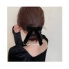 Hair Bow Clips Black Velvet Bows Hair Clip Women Alligator Clips for Girls Adults Cute Bow Hair Barrette Hair Pin Accessories (2pcs)