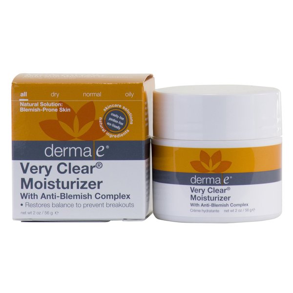 derma e Very Clear Problem Skin Moisturizer, 2-Ounce (56g) (Pack of 2)