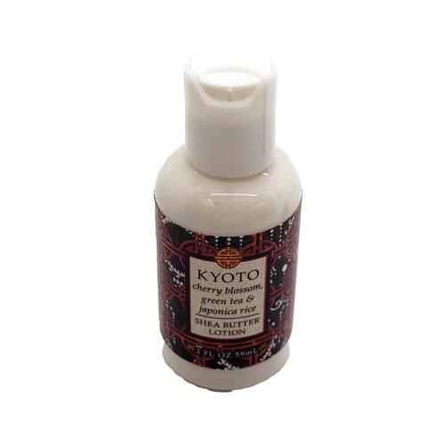 Greenwich Bay Trading Company Destination Collection Bundle: Kyoto - 2oz Mini Wrapped Soap Block + 2oz Mini Shea Butter Lotion