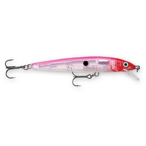 Rapala Husky Jerk 08 Fishing lure, 3.125-Inch, Glass Pink Clown